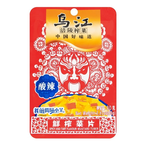 TUBERO DI SENAPE AGROPICCANTE AFFETTATO - WUJIANG - 80 G