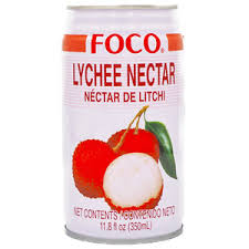 BEVANDA AL LITCHI - FOCO - 350 ML