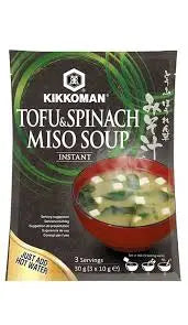 KIKKOMAN - ZUPPA DI MISO ISTANTANEA CON TOFU E SPINACI uniontrade