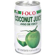 FOCO Kokosnusssaft in der Dose, 350 ml